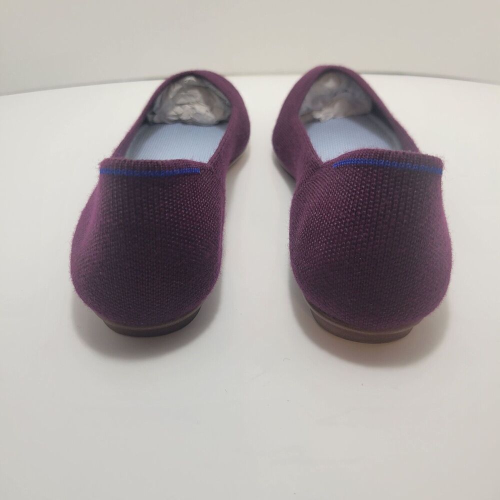 Rothy's Plum Purple Pointed-Toe Flats - Picture 6 of 10
